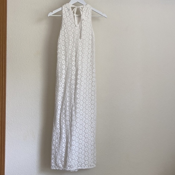 A New Day White Crochet Sleeveless White Dress XS - Picture 8 of 14
